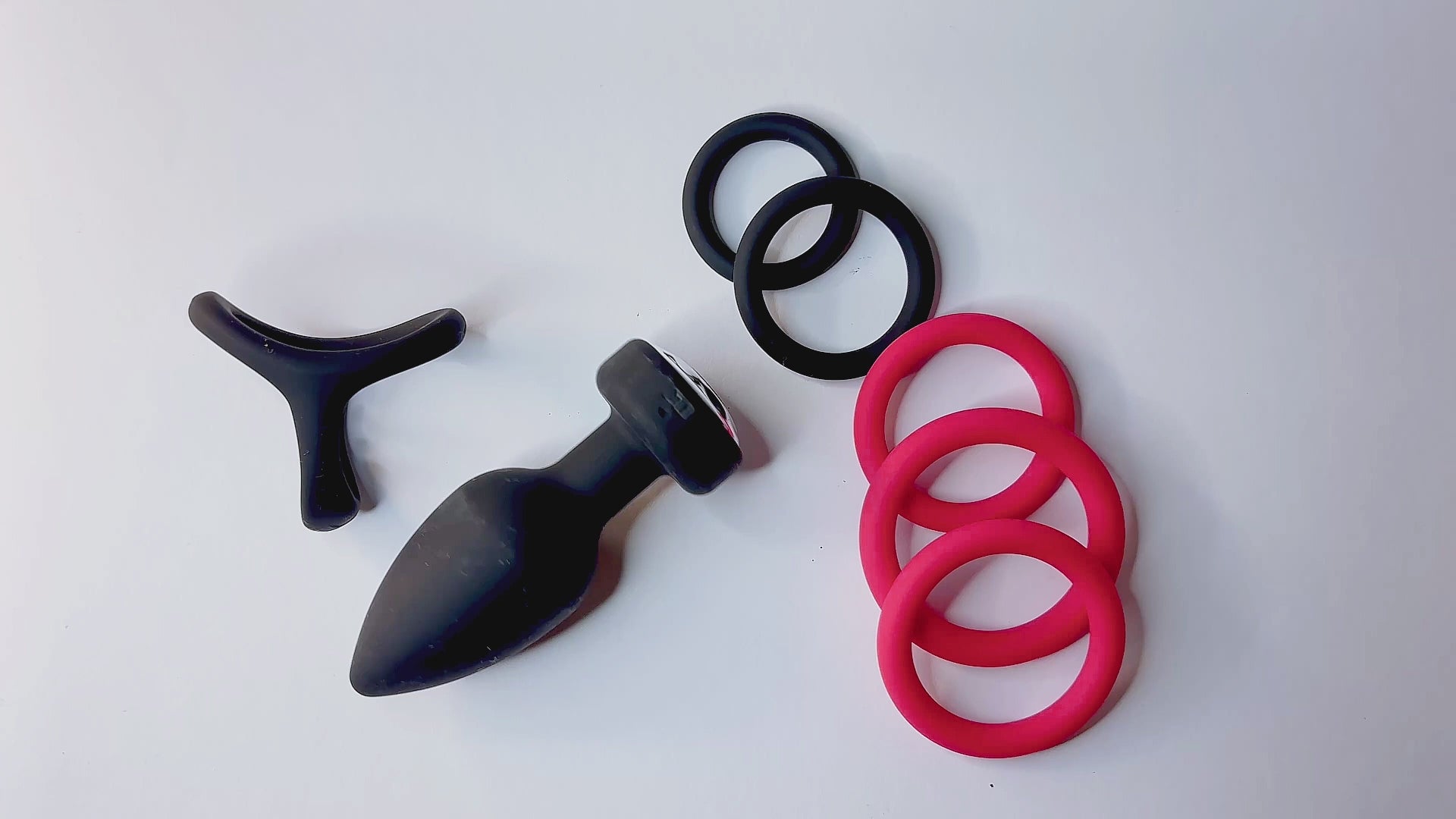 Pleasure Ring Set – 7 Silicone Rings for Hardness & Stamina